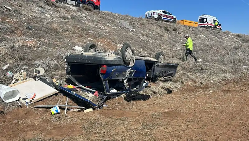 Otomobil Şarampole Uçtu: Feci Kaza 7 Yaralıyla Sonuçlandı