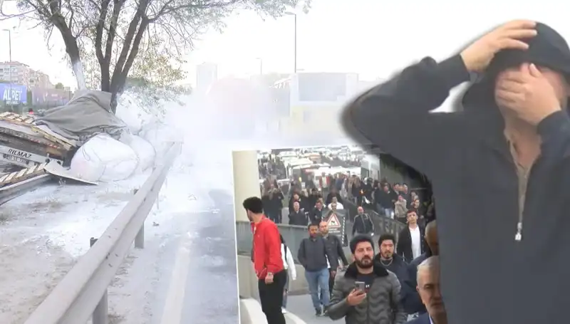 D-100 Karayolu'nda Alçı Yüklü TIR Kazası: Trafik Felç Oldu