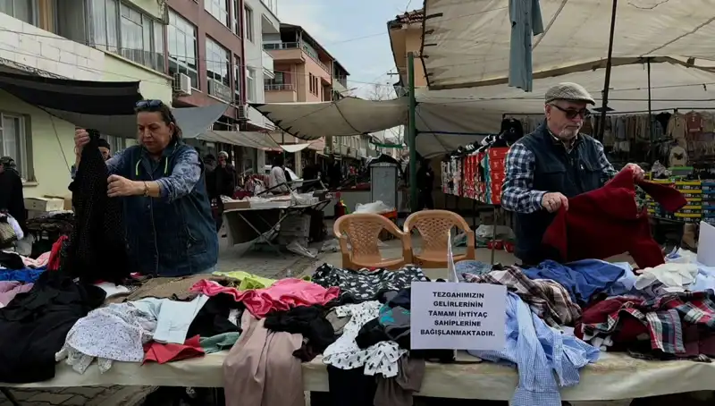 İyilik Tezgahı: Pazarlarda Ücretsiz Yardım Kampanyası Başladı
