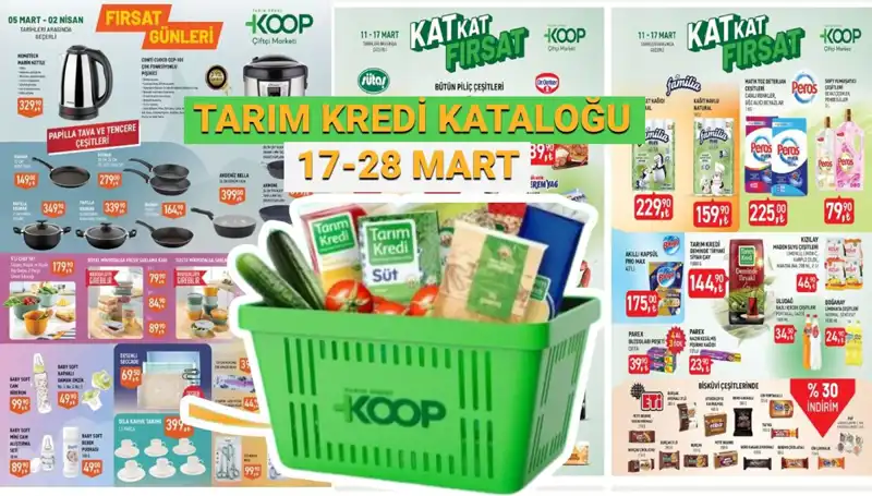 Tarım Kredi Kooperatif Marketleri’nden Büyük İndirim Fırsatları!