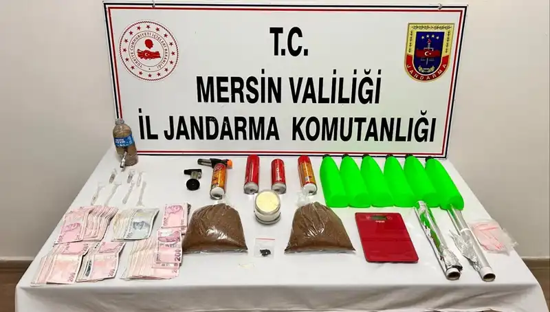 Mersin'de Uyuşturucu Operasyonu: 5 Şahıs Tutuklandı