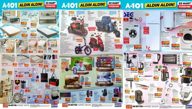 A101 Aktüel İndirim Kataloğu: Elektronik Mutfak Ürünlerinde Şaşırtan Fırsatlar!