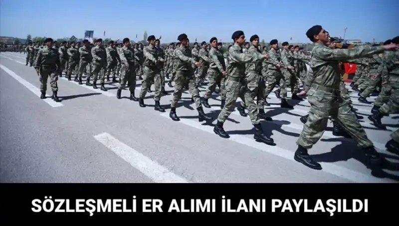 Kara Kuvvetleri Komutanlığı'ndan Sözleşmeli Er Alımı İle Yeni Fırsatlar