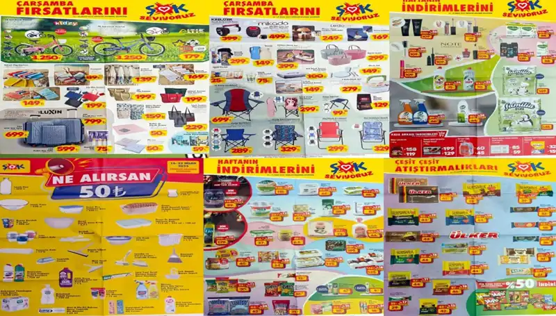 ŞOK'tan 16 Nisan'da Kampanyalı Ürünler: Mutfak Malzemeleri ve Valizler Sizleri Bekliyor!