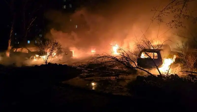 Rusya'nın İHA Saldırısı: 3 Ukrayna Şehrinde 22 Yaralı