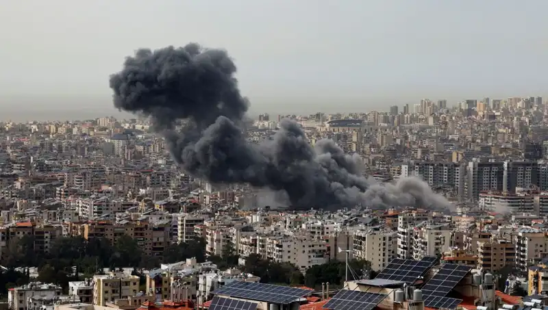 İsrail Ordusundan Şok Bombardıman: Beyrut'un Güneyi Hedef Alındı