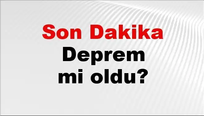 Kütahya'da Deprem! Son Gelişmeler ve Detaylar Burada